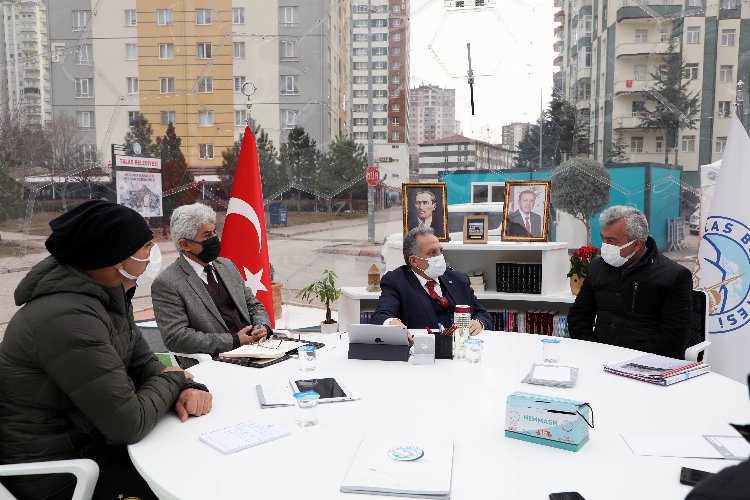 Kayseri Talas'ta “Şeffaf Oda’da Başkanla Baş Başa”