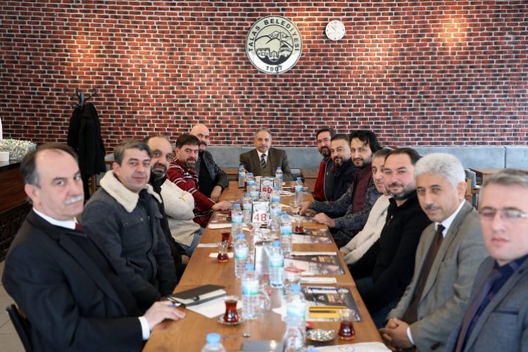 Kayseri Talas'ta esnaf buluşmaları