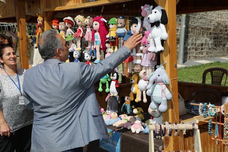 Kayseri Talas'ta Maharetli Eller'de 1 yıl heyecanı