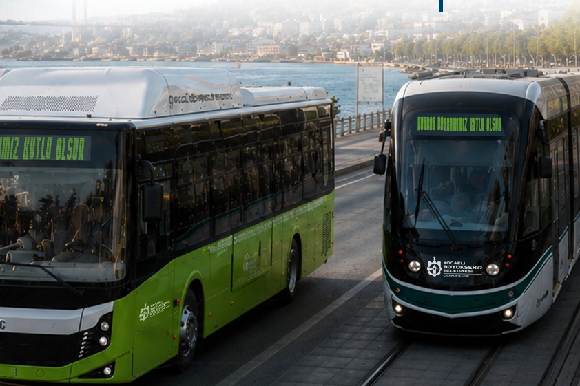 Kocaeli Büyükşehir’den bayramda ücretsiz ulaşım kolaylığı