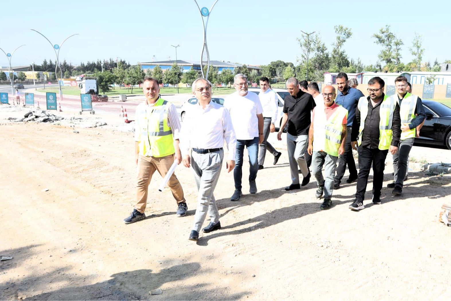 Kocaeli Büyükşehir Genel Sekreteri'nden Gebze’deki stratejik projelere yerinde inceleme