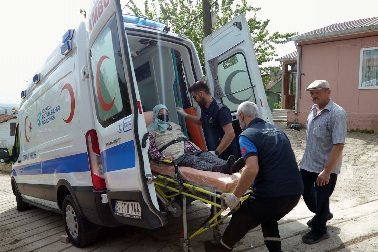 Kocaeli'de nakil ambulanslarıyla tedaviye güvenli ulaşım