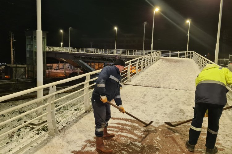 Kocaeli'de yaya güvenliği için üstgeçitlerde çalışma