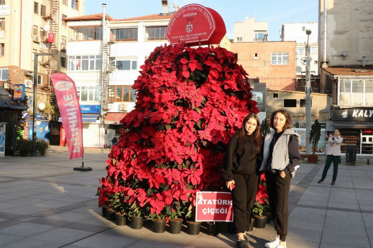 Kocaeli'den 85. yılda 1085 Atatürk çiçeği
