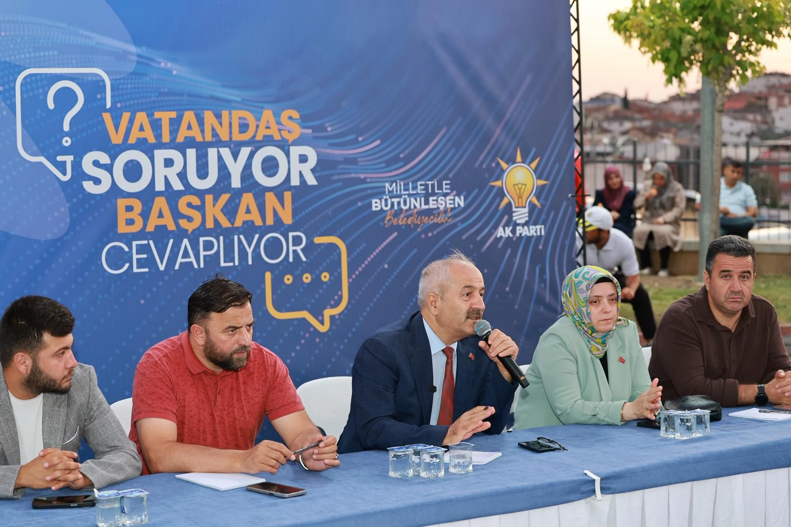 Kocaeli Gebze’de mahalle buluşmaları yoğun ilgi görüyor