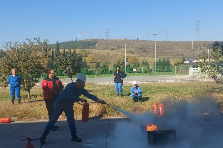 Kocaeli İtfaiyesi'nden İRAP kapsamında eğitim