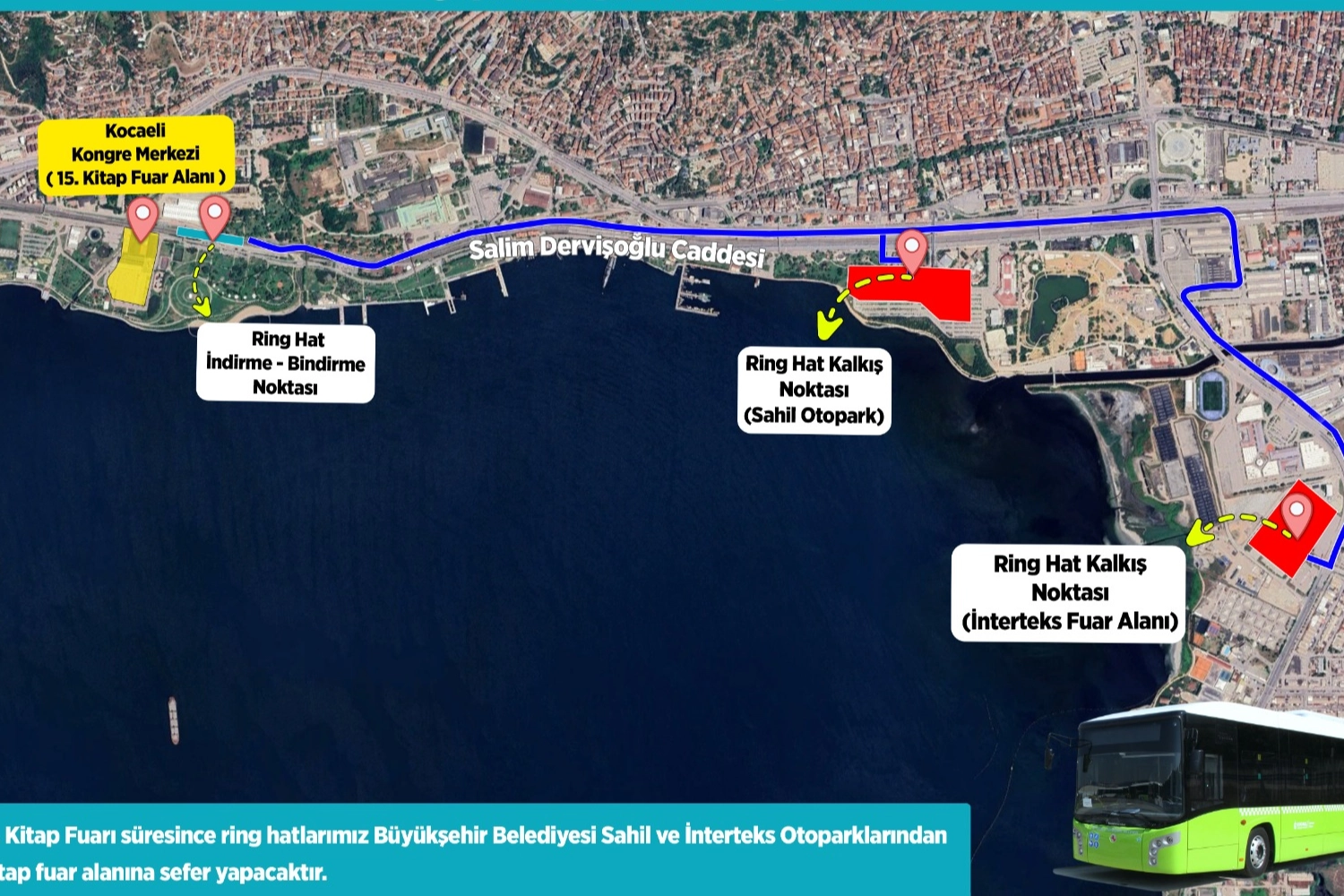 Kocaeli Kitap Fuarı ile 15inci buluşmaya hazır