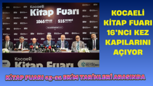 Kocaeli Kitap Fuarı 16’ncı Kez Kapılarını Açıyor