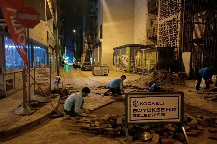 Kocaeli'nin Yol Timi'nden gece operasyonu