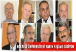 Kocaeli Üniversitesi yarın seçime gidiyor