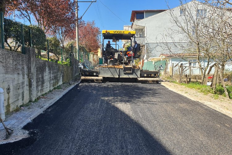 Kocaeli İzmit Akmeşe'de çalışmalar devam ediyor 