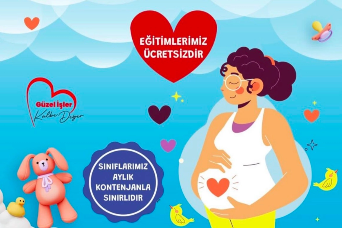 Kocaeli İzmit'te anne adaylarına büyük destek