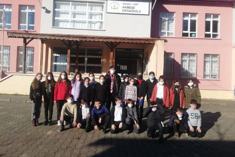 Kocaeli İzmit'te izcilik eğitimleri kırsala taşındı