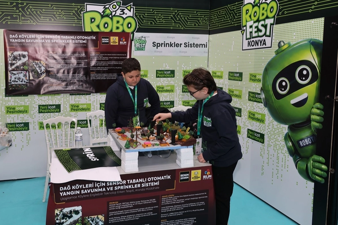 Konya’da ROBOFEST heyecanı... 917 robot yarışıyor