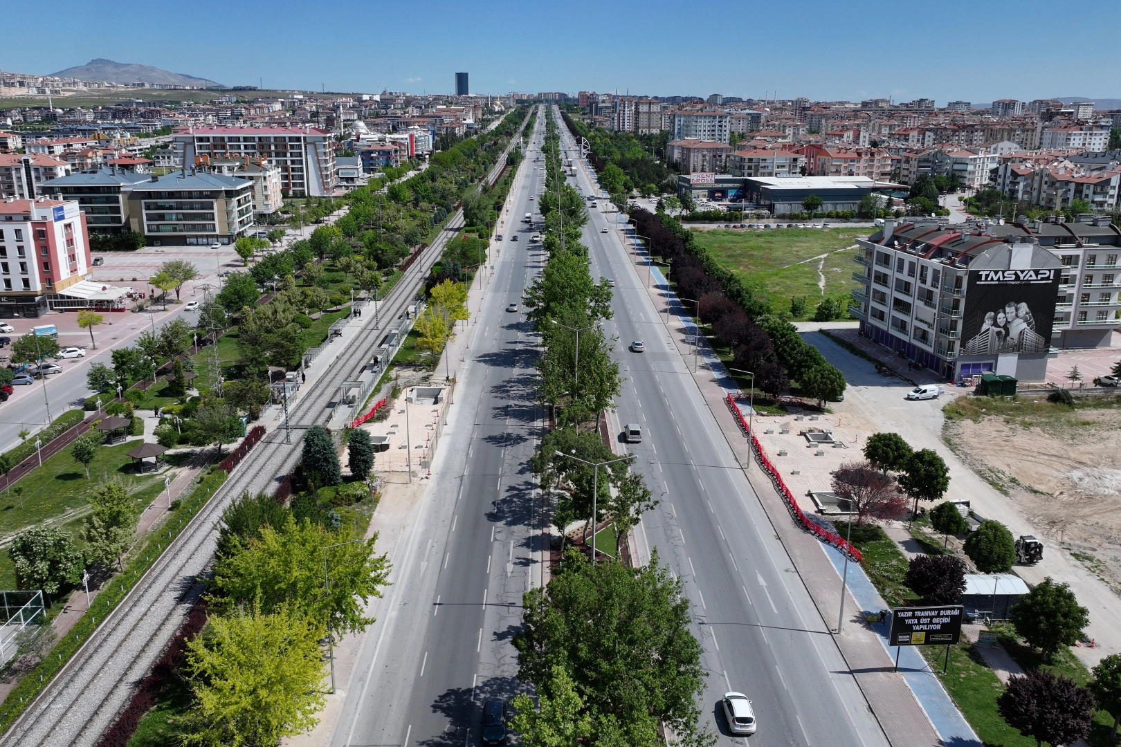 Konya’da yayalar ve bisikletliler için 2 yeni üst geçit