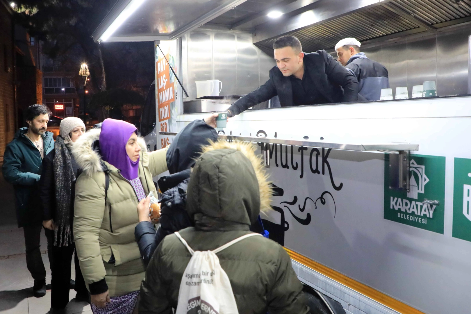 Konya Karatay'da Şeb-i Arus’a özel çorba ikramı