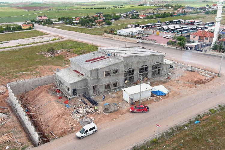 Konya Meram'da itfaiye merkezleri şekilleniyor