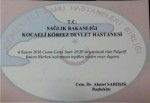 Körfez Devlet Hastanesi Palyatif Bakım Merkezi açılıyor