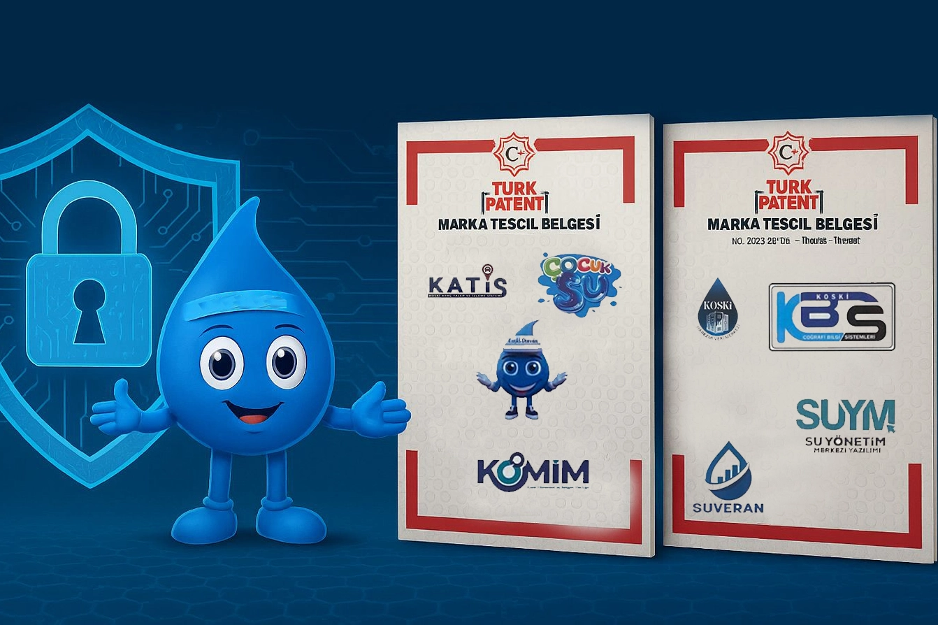 KOSKİ'nin yazılım ve sistemlerine TPE tescili
