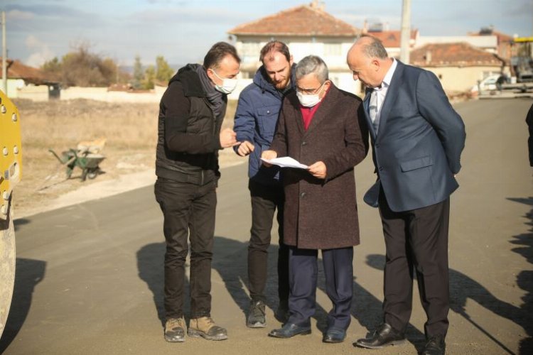 Kütahya'da 2021'de 90 bin ton asfalt uygulaması yapıldı 