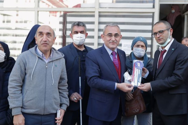 Kütahya'da Görme Engelli Dernekleri ziyaret edildi 