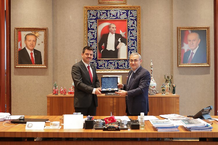 Kütahya Orman Bölge Müdürü Dündar'dan Başkan Işık'a ziyaret