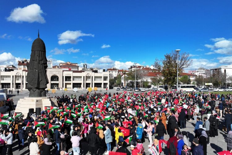 Kudüs'ün çocukları için Konya'dan seslendiler