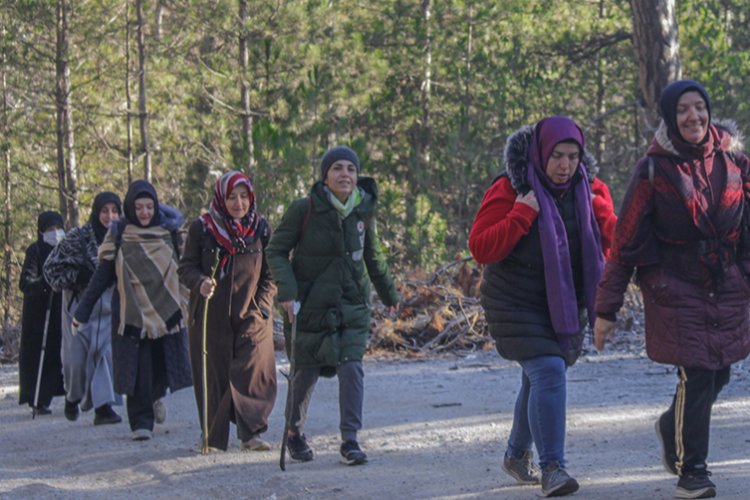 Kütahya'da doğa yürüyüşleri sürüyor