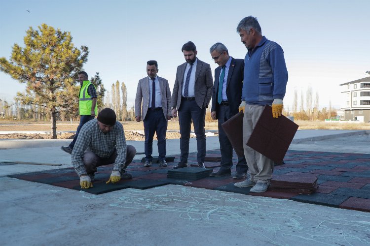 Kütahya'da Sporkent'e yeni park