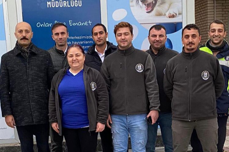 Kütahya'da veterinerlerden rehabilitasyon merkezine ziyaret