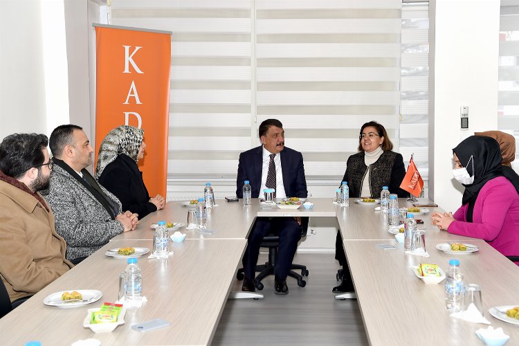 Malatya'da Başkan Gürkan'dan KADEM ziyareti