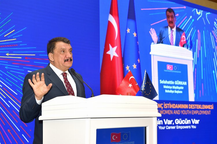 Malatya'da İş Gücü Piyasasına Sürdürülebilir Entegrasyonu Operasyonu konferansı yapıldı 