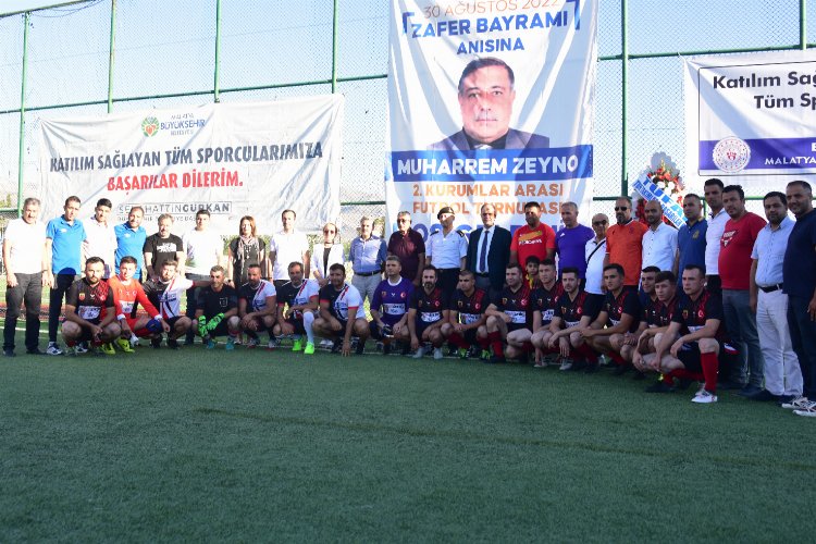 Malatya'da 'Muharrem Zeyno' anısına futbol turnuvası