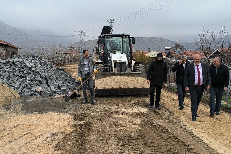 Malatya Doğanşehir Sürgü'de üst yapı çalışmaları
