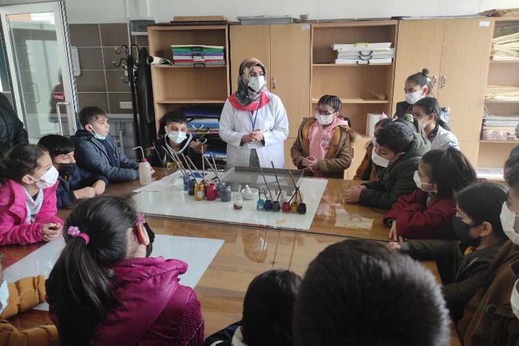 Malatya Sümer İlkokulu öğrencileri MABESM'i gezdi 