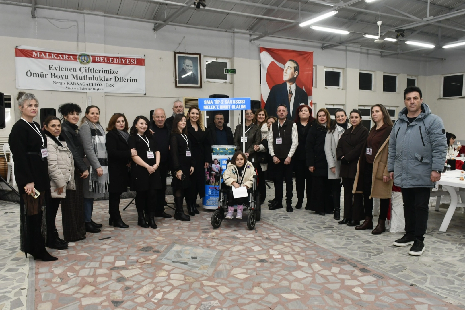 Malkara’da Melek için umut gecesi