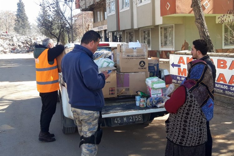 Manisa afet bölgesinde var gücüyle çalışıyor