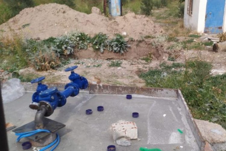 Manisa Akhisar'da verimli su devrede