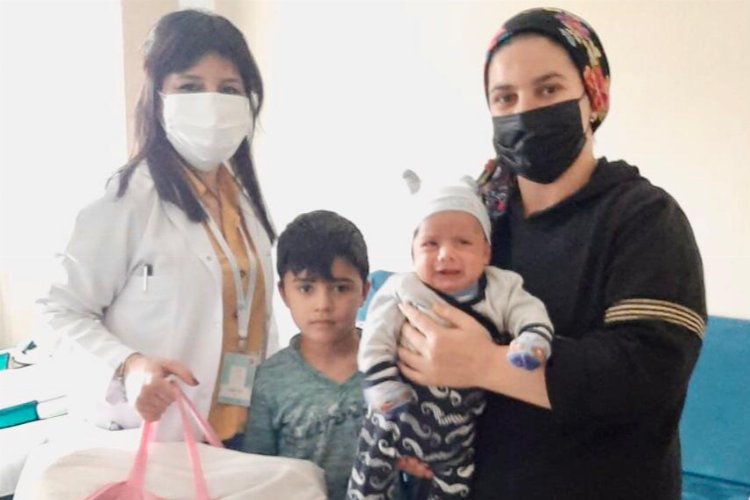 Manisa Büyükşehir'den 6 aileye 'Hoş Gelsin Bebek' ziyareti 