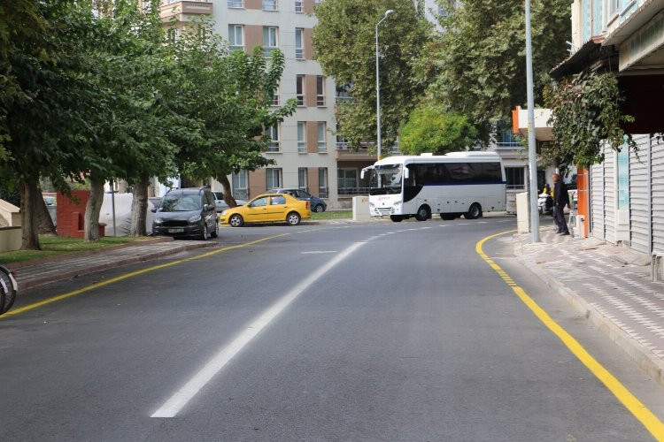 Manisa'da caddenin yeni görünümüne muhtarlardan tam puan
