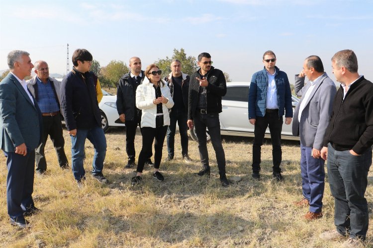 Manisa'da çevreci tesisin yer teslimi yapıldı