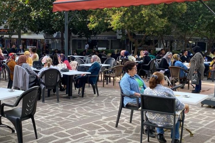 Manisa'da 'Kadınlar Kahvesi'ne yoğun ilgi