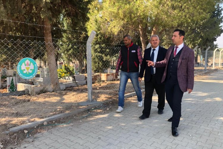 Manisa'da mezarlıkların güvenliği Büyükşehir'le sağlanıyor