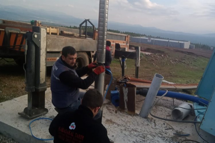 Manisa'da motopomp arızalarına anında müdahale