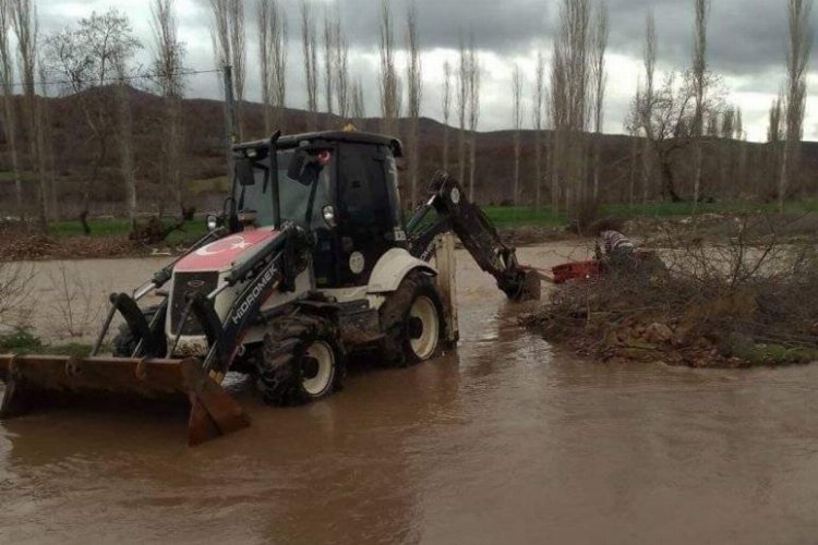 Manisa'da sele kapılarak sürüklenen vatandaştan Başkan Ergün'e teşekkür