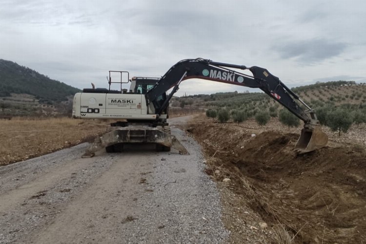 Manisa'da tarım arazileri MASKİ ile koruma altında