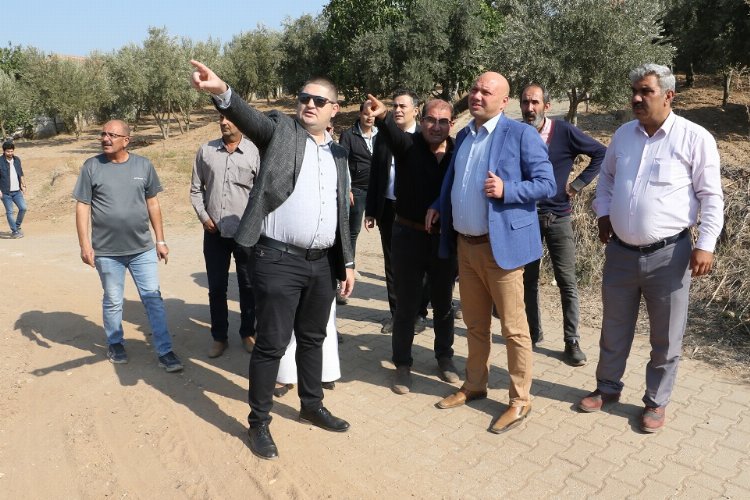 Manisa Matdere'de 'sulu tarım' hazırlığı
