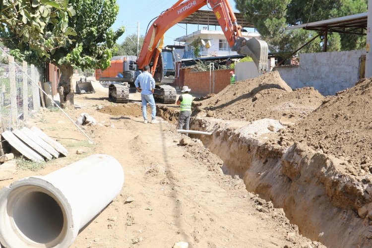 Manisa Salihli'de altyapı yenileniyor