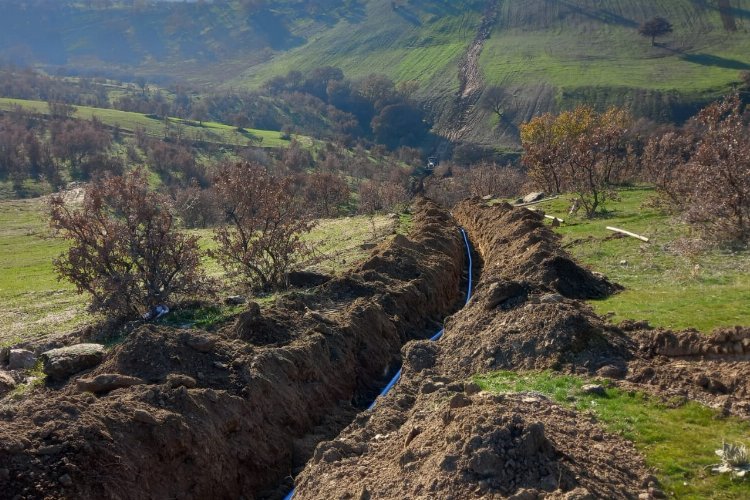 Manisa Salihli'de kesintisiz su için çalışıyor