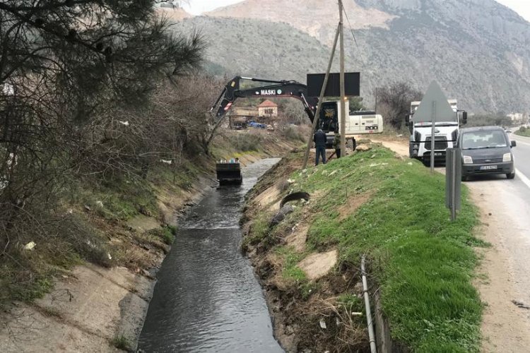 Manisa Şehzadeler'de taşkınlara karşı önlem